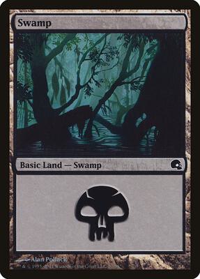 Swamp (30) card from Premium Deck Series: Graveborn