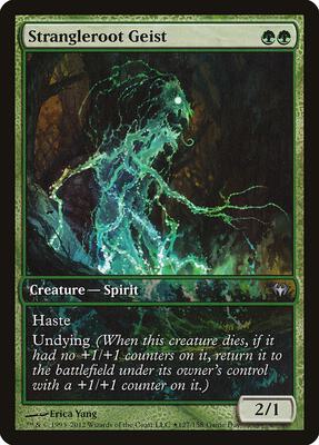 Strangleroot Geist card from Game Day & Store Championship Promos