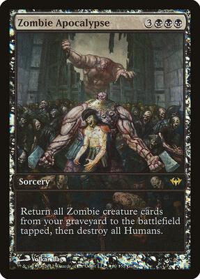 Zombie Apocalypse card from Game Day & Store Championship Promos