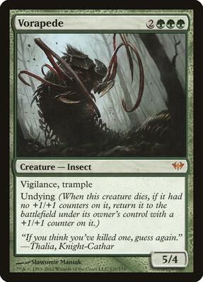 Vorapede card from Dark Ascension