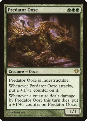 Predator Ooze card from Dark Ascension