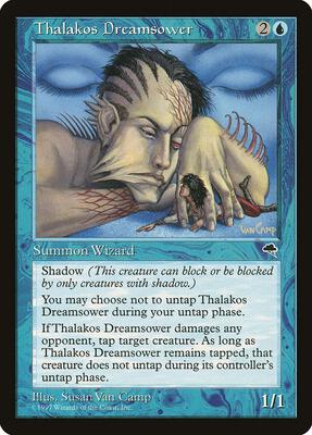 Thalakos Dreamsower card from Tempest