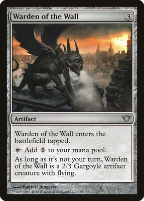 Warden of the Wall card from Dark Ascension
