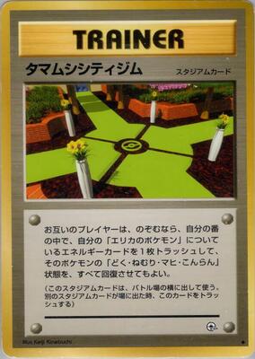 Celadon City Gym card from Leaders' Stadium