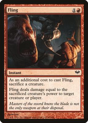 Fling card from Dark Ascension