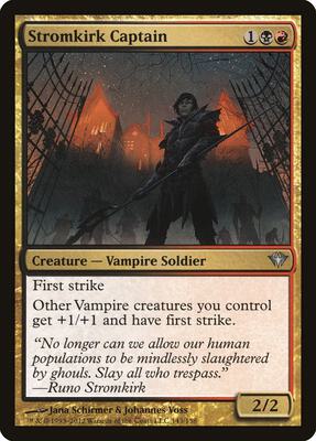 Stromkirk Captain card from Dark Ascension