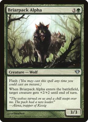 Briarpack Alpha card from Dark Ascension