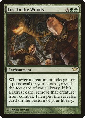 Lost in the Woods card from Dark Ascension
