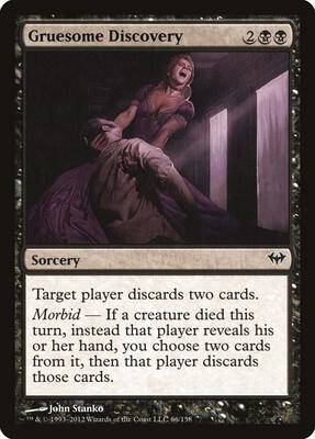 Gruesome Discovery card from Dark Ascension
