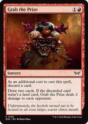 Grab the Prize card from Duskmourn: House of Horror