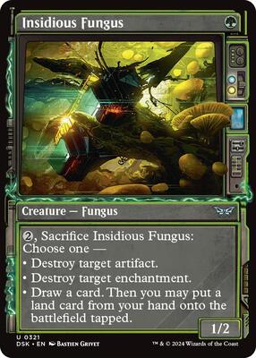 Insidious Fungus (Showcase) card from Duskmourn: House of Horror