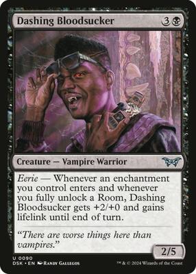 Dashing Bloodsucker card from Duskmourn: House of Horror