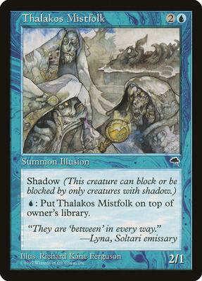 Thalakos Mistfolk card from Tempest