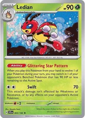 Ledian - 003/142 card from Deck Exclusives