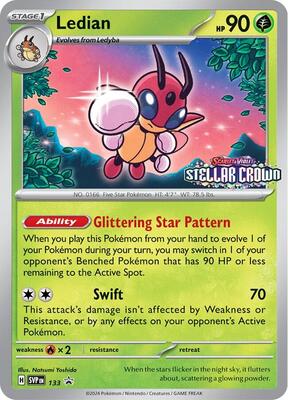 Ledian - 133 card from SV: Scarlet & Violet Promo Cards