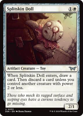 Splitskin Doll card from Duskmourn: House of Horror