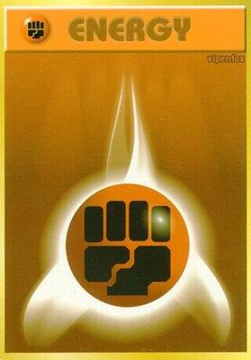 Fighting Energy card from Expansion Pack