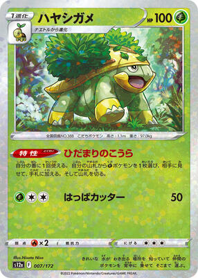 Grotle (Mirror Holofoil) card from S12a: VSTAR Universe