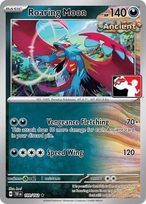 Roaring Moon - 109/162 card from Prize Pack Series Cards