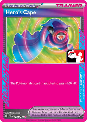 Hero's Cape - 152/162 card from Prize Pack Series Cards