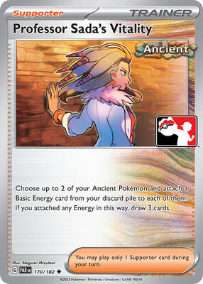 Professor Sada's Vitality - 170/182 card from Prize Pack Series Cards