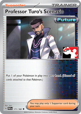 Professor Turo's Scenario - 171/182 card from Prize Pack Series Cards