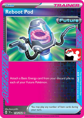 Reboot Pod - 158/162 card from Prize Pack Series Cards