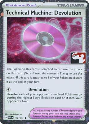 Technical Machine: Devolution - 177/182 (Cosmos Holo) card from Prize Pack Series Cards