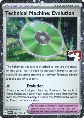 Technical Machine: Evolution - 178/182 (Cosmos Holo) card from Prize Pack Series Cards