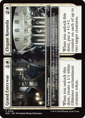 Grand Entryway // Elegant Rotunda (0015) card from Duskmourn: House of Horror