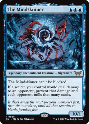 The Mindskinner card from Duskmourn: House of Horror