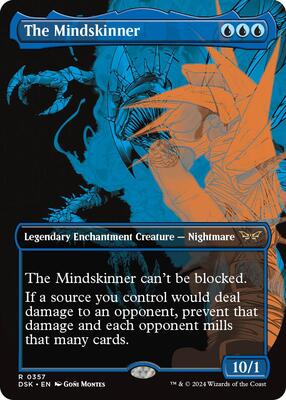 The Mindskinner (Showcase) card from Duskmourn: House of Horror