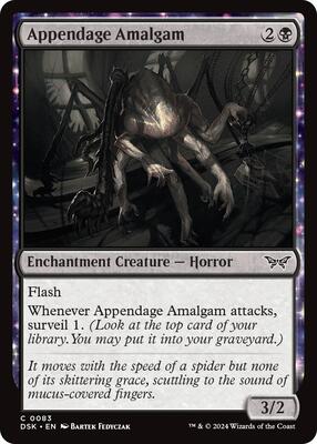 Appendage Amalgam card from Duskmourn: House of Horror