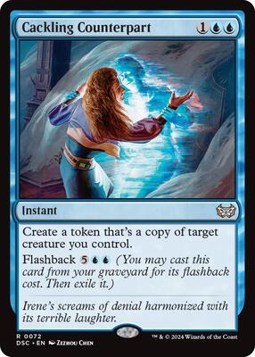 Cackling Counterpart card from Commander: Duskmourn: House of Horror