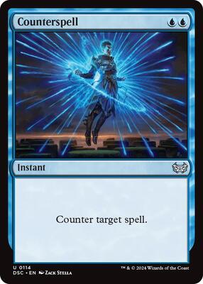 Counterspell card from Commander: Duskmourn: House of Horror