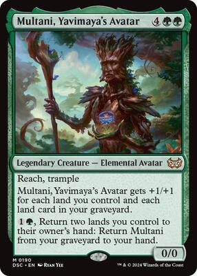 Multani, Yavimaya's Avatar card from Commander: Duskmourn: House of Horror
