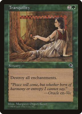 Tranquility card from Tempest