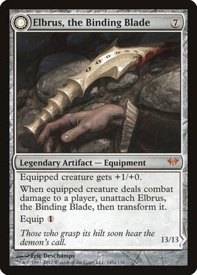 Elbrus, the Binding Blade card from Dark Ascension