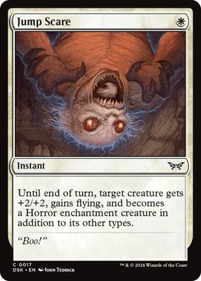 Jump Scare card from Duskmourn: House of Horror