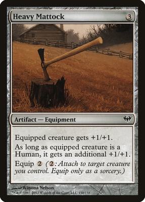Heavy Mattock card from Dark Ascension