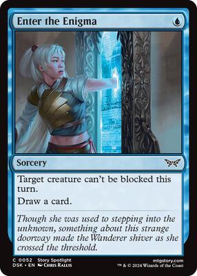 Enter the Enigma card from Duskmourn: House of Horror