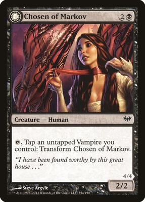 Chosen of Markov card from Dark Ascension