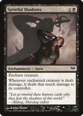 Spiteful Shadows card from Dark Ascension