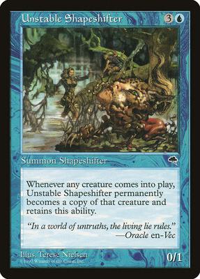 Unstable Shapeshifter card from Tempest