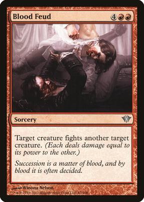 Blood Feud card from Dark Ascension
