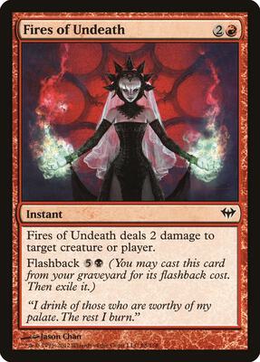 Fires of Undeath card from Dark Ascension