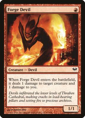 Forge Devil card from Dark Ascension