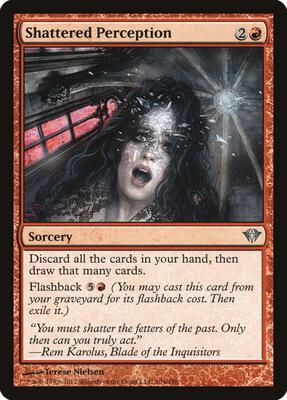 Shattered Perception card from Dark Ascension
