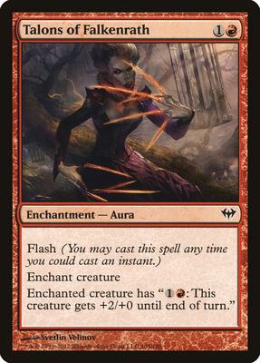 Talons of Falkenrath card from Dark Ascension
