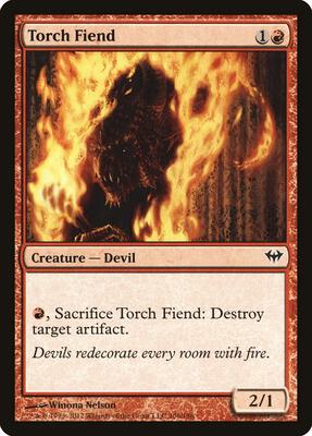 Torch Fiend card from Dark Ascension